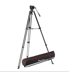 Kit vídeo trípode MVT502AM twin aluminio con rótula fluida 500X