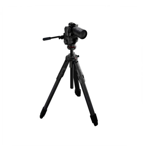 KIT Trípode MANFROTTO ONE Carbono con rótula fluida 500X