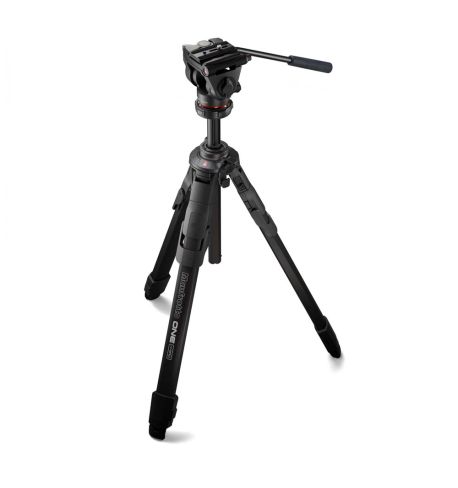 KIT Trípode MANFROTTO ONE Aluminio con rótula fluida 500X