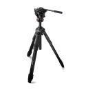 KIT Trípode MANFROTTO ONE Aluminio con rótula fluida 500X