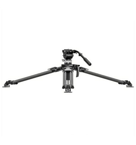 LEOFOTO TRÍPODE DE CARBONO DOBLE TUBO LVF-163C+FH20