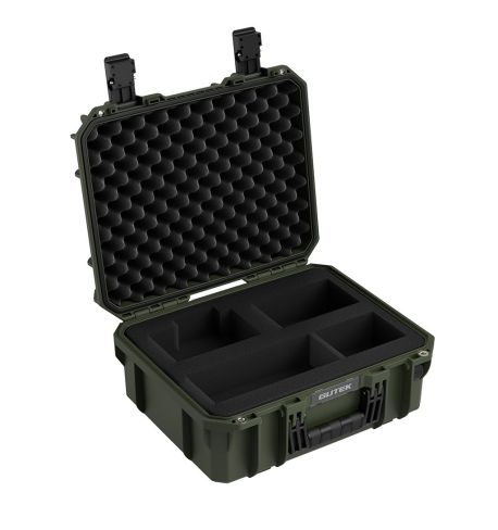 GUTEK Maleta de protección Tortoise T-230 Verde
