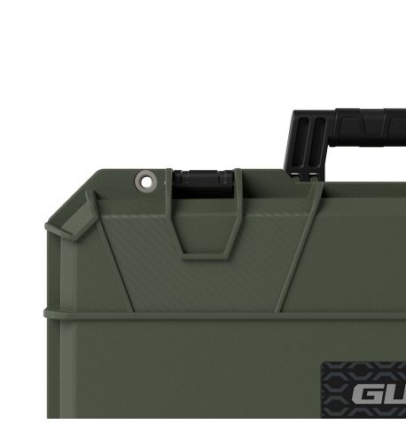 GUTEK Maleta Trolley de protección Tortoise T-300 con ruedas Verde