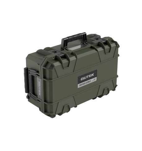 GUTEK Maleta Trolley de protección Tortoise T-300 con ruedas Verde