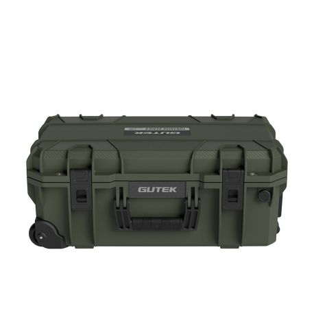 GUTEK Maleta Trolley de protección Tortoise T-300 con ruedas Verde