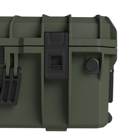 GUTEK Maleta Trolley de protección Tortoise T-300 con ruedas Verde