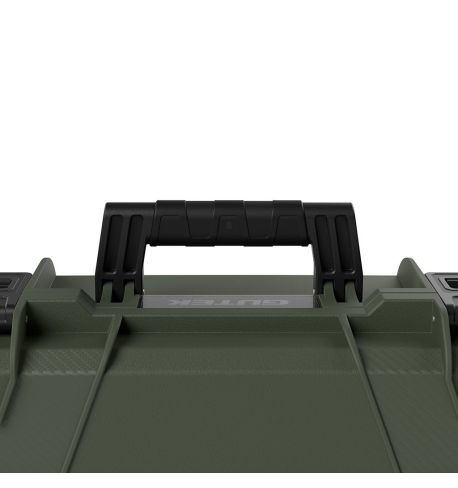 GUTEK Maleta Trolley de protección Tortoise T-300 con ruedas Verde