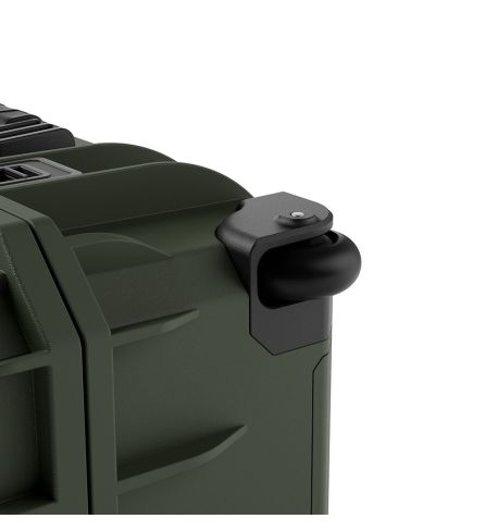 GUTEK Maleta Trolley de protección Tortoise T-300 con ruedas Verde