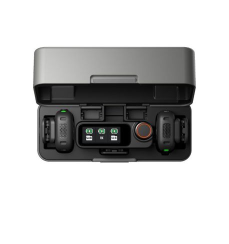 DJI Mic 3 Micrófono inalámbrico (2TX + 1RX) + Charging Case