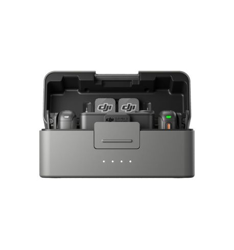 DJI Mic 3 Micrófono inalámbrico (2TX + 1RX) + Charging Case