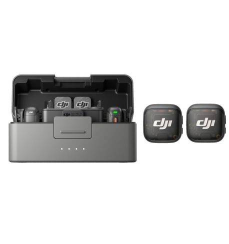 DJI Mic 3 Micrófono inalámbrico (2TX + 1RX) + Charging Case