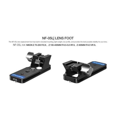 LEOFOTO ZAPATA NF-05L PARA OBJETIVOS NIKON Z