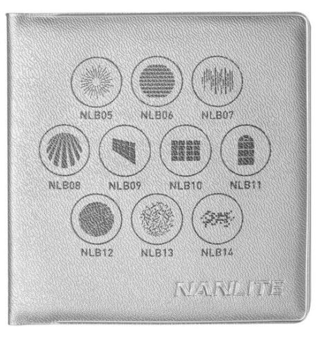 NANLITE Juego de Gobos Set 1 Tamaño M