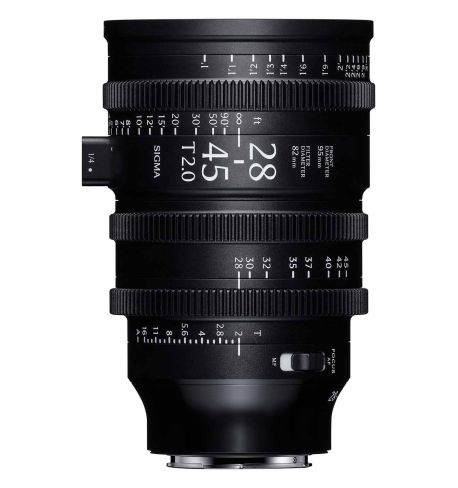 SIGMA 28-45mm T2 FF para cine