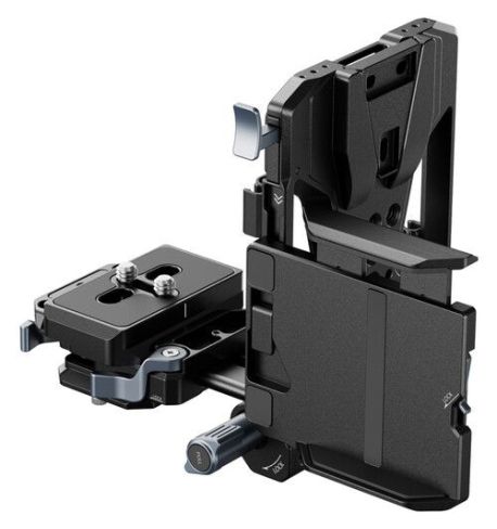 SmallRig  5315 Pro Placa ajustable tipo Arca y sistema de montaje de batería V-Lock