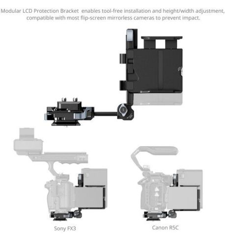 SmallRig  5315 Pro Placa ajustable tipo Arca y sistema de montaje de batería V-Lock