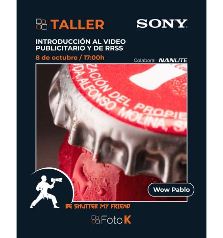 Ya realizado | Taller Shutter week: Introducción al vídeo publicitario y de redes sociales