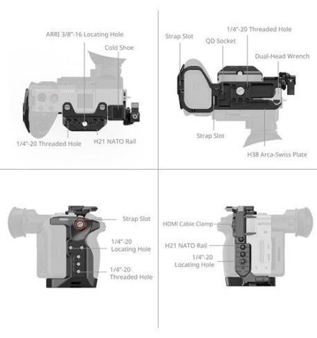 SmallRig Cage / Jaula para Sony FX-2 5587