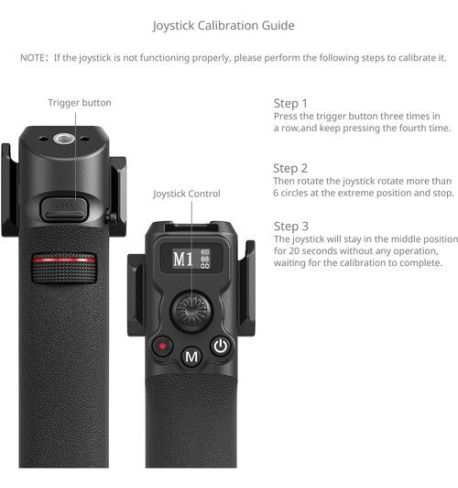 SmallRig 4326 Mango de control de enfoque para la serie DJI RS