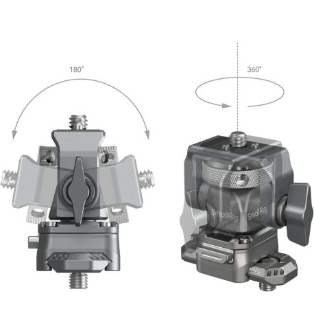 SmallRig 4487 Soporte monitor HawkLock H21con abrazadera NATO