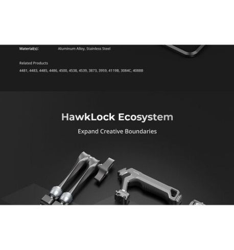 SmallRig 4487 Soporte monitor HawkLock H21con abrazadera NATO