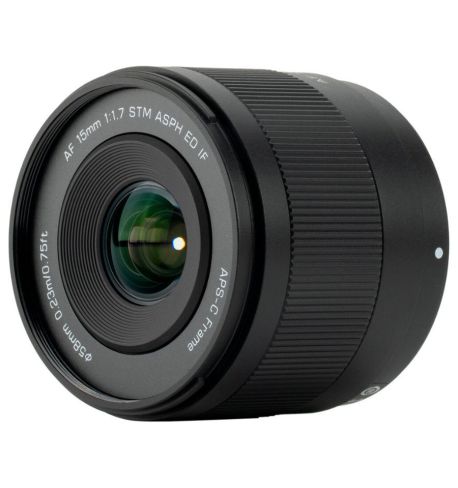 Objetivo VILTROX 15mm AF F1.7 para cámaras APS-C