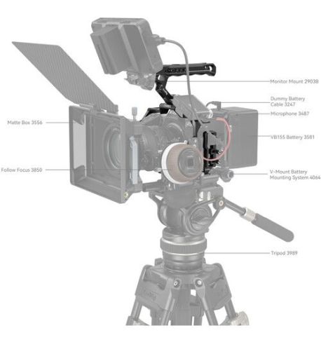 SmallRig Cage / Jaula para Nikon Z8 3941