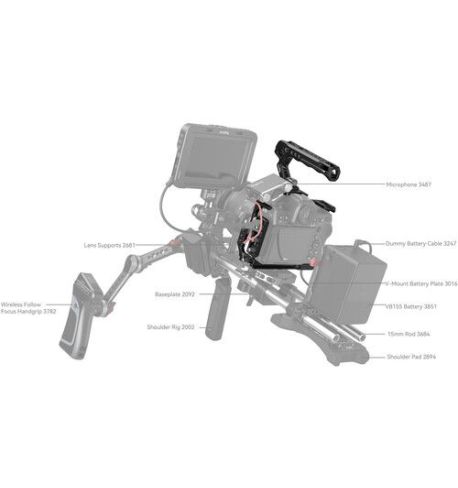 SmallRig Cage / Jaula para Nikon Z8 3941