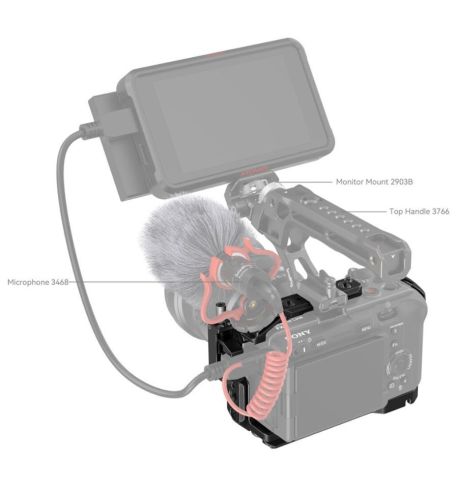 SmallRig  Jaula de cámara para SONY FX3 y FX30