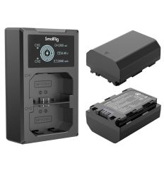SmallRig Kit Cargador USB y baterías NP-FZ100 2