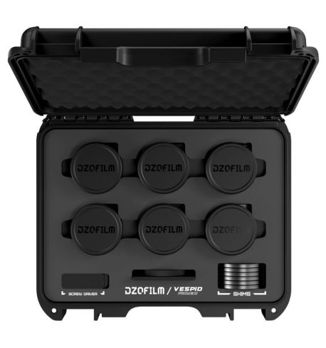 DZOFILM VESPID PRIME 2 Kit 6 Objetivos Prime T1.9 Montura PL ARRI
