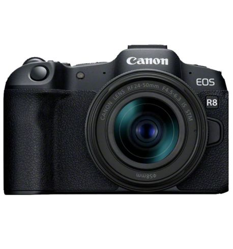 CANON  EOS R8 + obj. RF 24-50mm IS STM 5803C013AA | Distribuidor Canon PRO | El mejor precio!