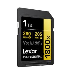 LEXAR Pro GOLD 1TB SD | R280/W205 MB/s UHS-II V60 1800X 2