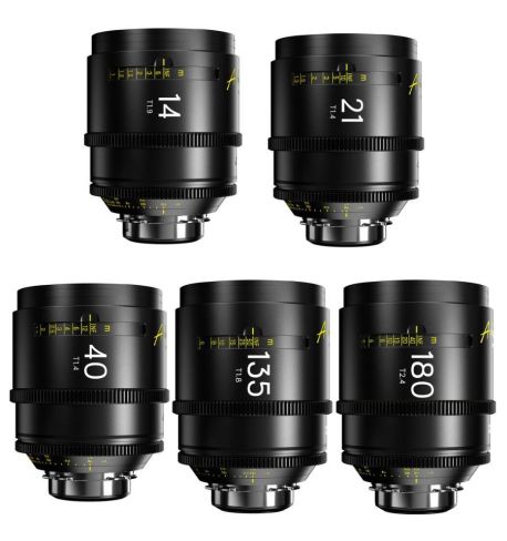 DZOFILM ARLES PRIME Kit 14/21/40/135/180 FF/VV Montura PL ARRI