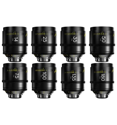 DZOFILM ARLES PRIME Kit 14/21/25/35/50/75/100/135 FF/VV Montura PL ARRI