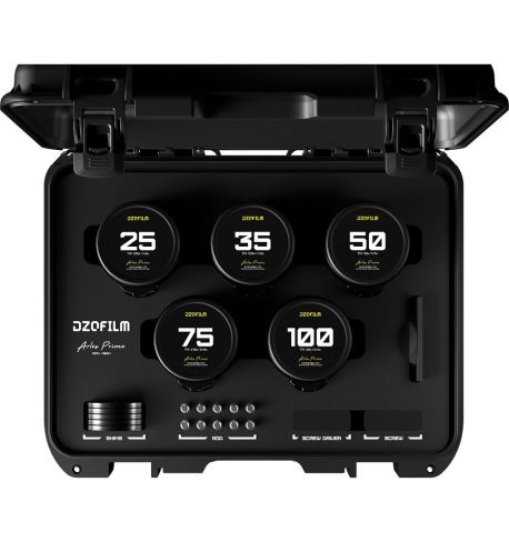 DZOFILM ARLES PRIME Kit 25/35/50/75/100 FF/VV Montura PL ARRI
