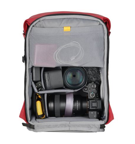 Vanguard Veo Lite B20L RD - Mochila fotográfica para cámara y objetivos