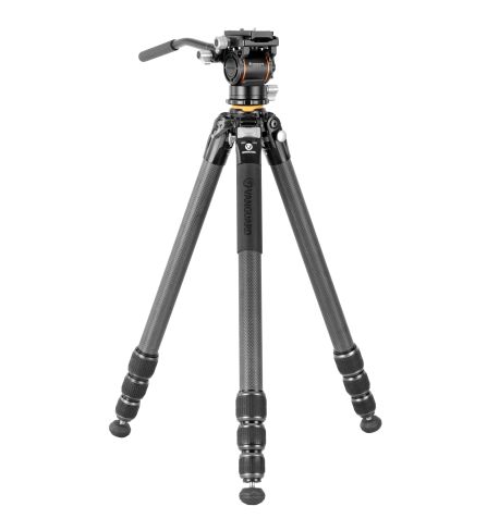 Vanguard Veo 5 304CV14 - Trípode de carbono, rótula de vídeo