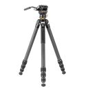 Vanguard Veo 5 304CV14 - Trípode de carbono, rótula de vídeo