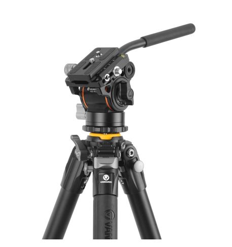Vanguard Veo 5 264AV14 - Trípode de vídeo de aluminio, rótula Veo PV-14