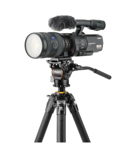 Vanguard Veo 5 264AV14 - Trípode de vídeo de aluminio, rótula Veo PV-14