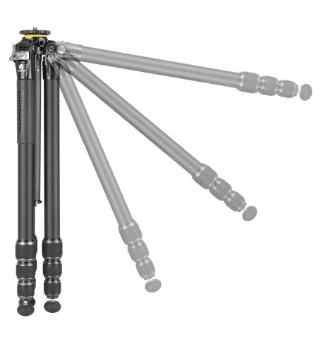 Vanguard Veo 5 264AV14 - Trípode de vídeo de aluminio, rótula Veo PV-14