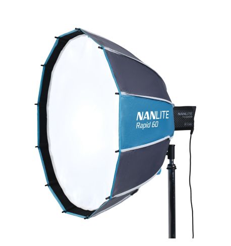 Rapid 60 SB-FM-RP60 Nanlite | Softbox Parabólico FM 60cm con Grid.