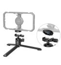 Trípode de mesa metálico SmallRig con rótula panorámica y zapata Arca-Swiss
