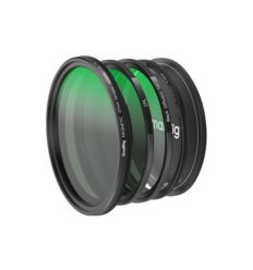 Smallrig Kit de filtro acoplable 5 en 1 VND 2-32 + CPL + 1/4 efecto black mist (67 mm) 4726