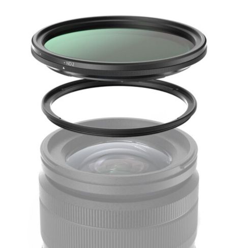 Smallrig 4726 Kit de filtro acoplable 5 en 1 VND 2-32 + CPL + 1/4 efecto black mist (67 mm)