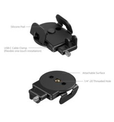 Smallrig 5196 Abrazadera de montaje universal para SSD externo 2