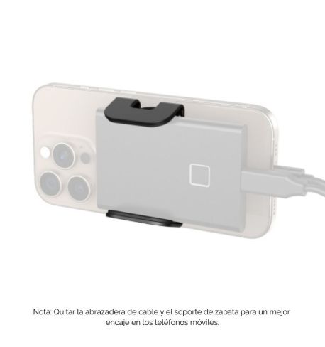 Smallrig 5196 Abrazadera de montaje universal para SSD externo