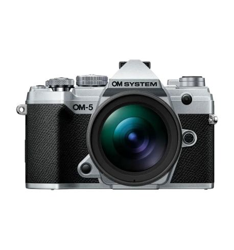 Cámara OM System OM-5 Mark II Silver + 12-40mm