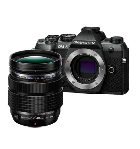 Cámara OM System OM-5 Mark II Black + 12-40mm